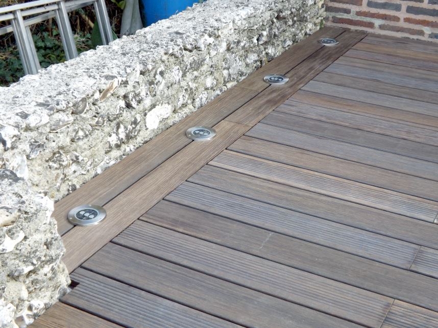 Terrasse bambou